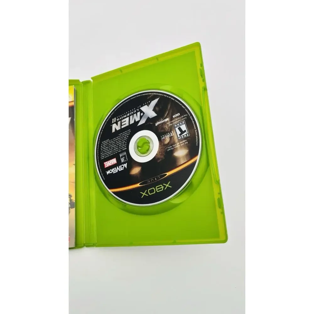 X-Men Legends II Rise of Apocalypse (Microsoft Xbox, 2005) CIB - Tested Works